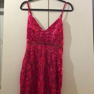 Fashion Nova pink dress
